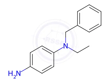 Chemical structure of N-1-Benzyl-N-1-ethyl-1,4-benzenediamine