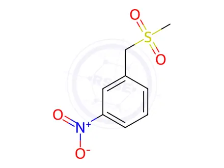 Chemical structure of 1-((Methylsulfonyl)methyl)-3-nitrobenzene