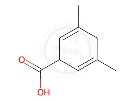 Chemical structure of 1,4-DIHYDRO-3,5-DIMETHYLBENZOIC ACID