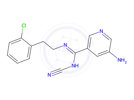 Chemical structure of KRN4884