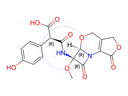 Chemical structure of Latamoxef Impurity 100