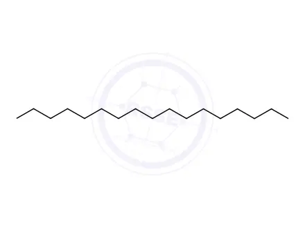 Chemical structure of n-Heptadecane