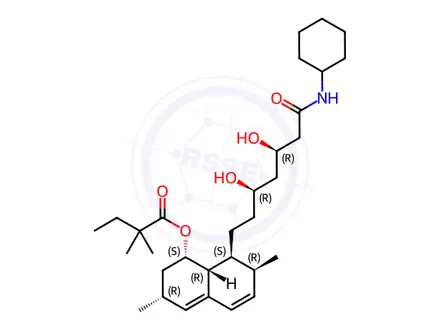 Chemical structure of Simvastatin Impurity 87