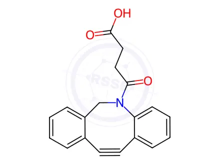 Chemical structure of DBCO-Acid