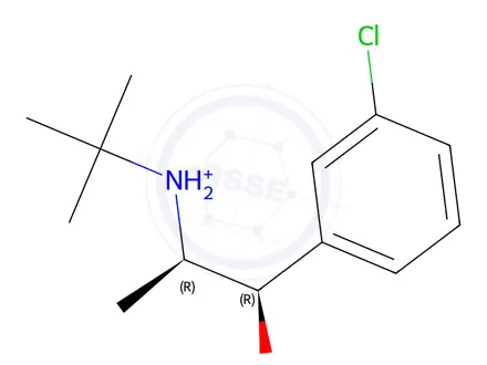 Chemical structure of Threohydroxy Bupropion