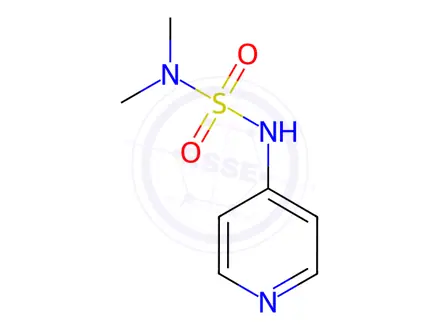 Chemical structure of N,N-Dimethyl-N′-4-pyridinylsulfamide