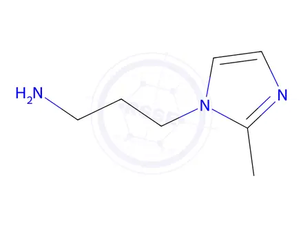 Chemical structure of [3-(2-Methyl-1H-imidazol-1-yl)propyl]amine Dihydrochloride