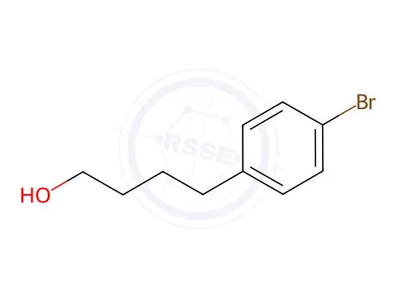 Chemical structure of 4-Bromo-benzenebutanol