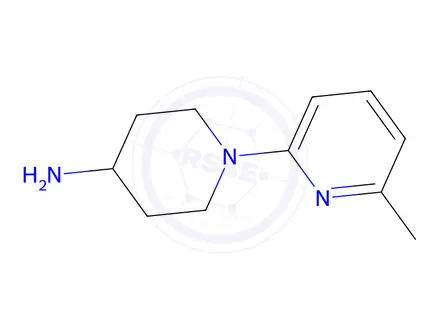 Chemical structure of 1-(6-Methoxypyridin-2-yl)piperidin-4-amine