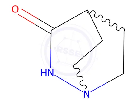 Chemical structure of 1,2-Diazabicyclo[2.2.2]octan-3-one