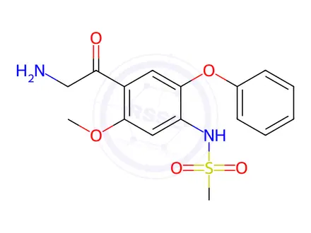 Chemical structure of Iguratimod Impurity 33 Monomer