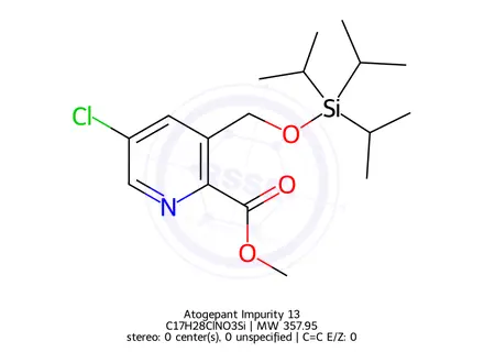 Chemical structure of Atogepant Impurity 133