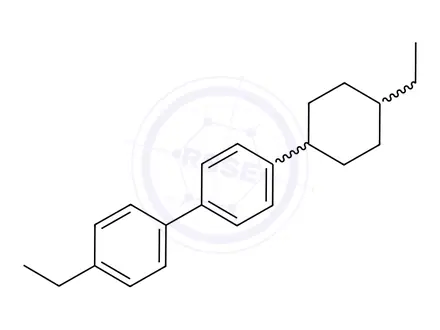 Chemical structure of 4-Ethyl-4'-(trans-4-ethylcyclohexyl)-1,1'-biphenyl