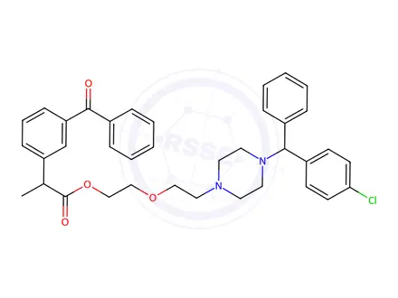 Chemical structure of Fenclozine