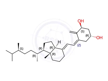Chemical structure of Alfacalcidol Impurity 55