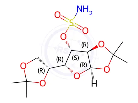 Chemical structure of Topiramate Impurity 87