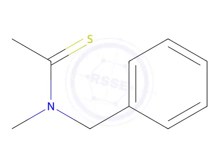 Chemical structure of Ethanethioamide, N-methyl-N-(phenylmethyl)-