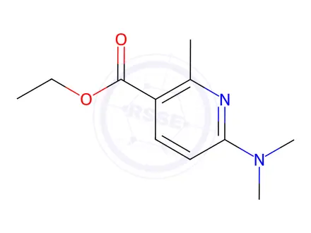 Chemical structure of Ethyl 6-(dimethylamino)-2-methylnicotinate