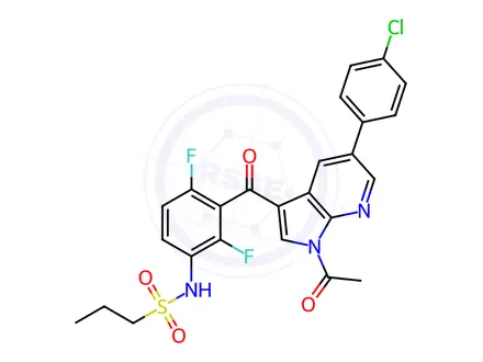 Chemical structure of Vemurafenib Impurity 7
