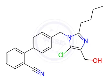 Chemical structure of Losartan Impurity 69