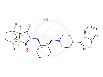 Chemical structure of Lurasidone Impurity 2