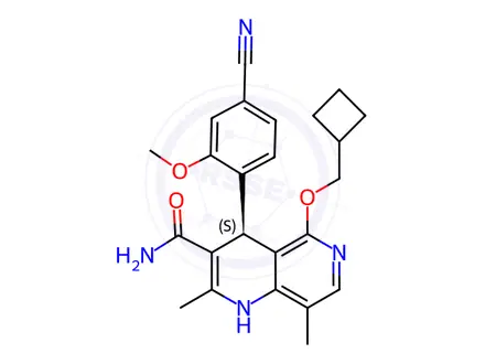 Chemical structure of Finerenone Impurity 374