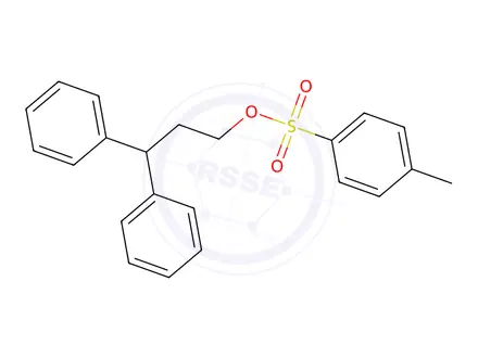 Chemical structure of 3,3-Diphenylpropyl Tosylate