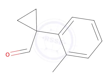 Chemical structure of 1-(2-Methylphenyl)-cyclopropanecarboxaldehyde