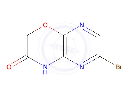 Chemical structure of 6-Bromo-2H-pyrazino[2,3-b][1,4]oxazin-3(4H)-one