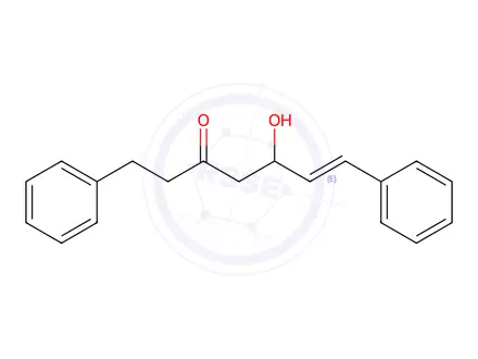 Chemical structure of 5-Hydroxy-1,7-diphenylhept-6-en-3-one