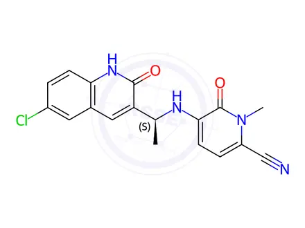 Chemical structure of Olutasidenib