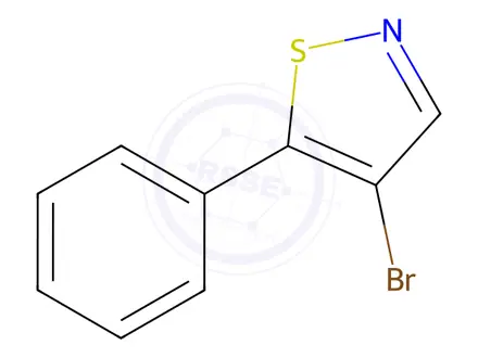 Chemical structure of 5-(4-BROMO-PHENYL)-ISOTHIAZOLE