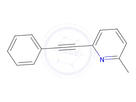 Chemical structure of 2-Methyl-6-(2-phenylethynyl)pyridine