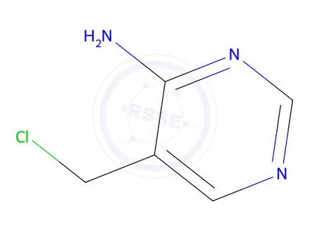 Chemical structure of 5-(Chloromethyl)pyrimidin-4-amine