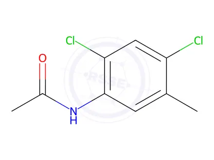 Chemical structure of N-(2,4-Dichloro-5-methylphenyl)acetamide