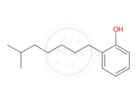 Chemical structure of Isooctylphenol