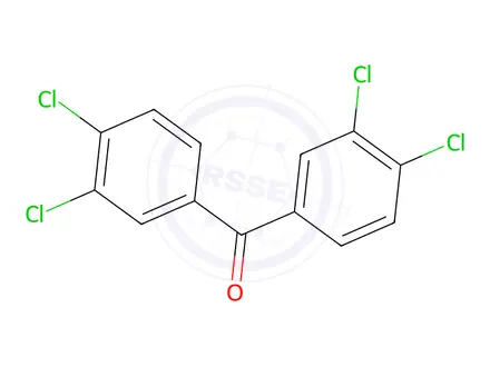 Chemical structure of Bis(3,4-dichlorophenyl)methanone