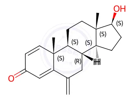 Chemical structure of Exemestane Impurity H