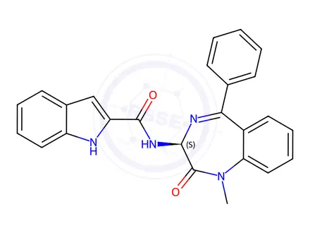 Chemical structure of Devazepide