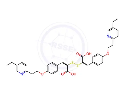 Chemical structure of Pioglitazone Impurity 2