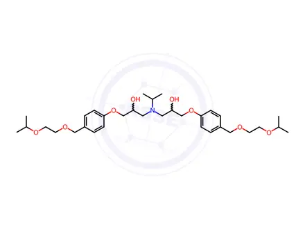 Chemical structure of Bisoprolol Impurity 28