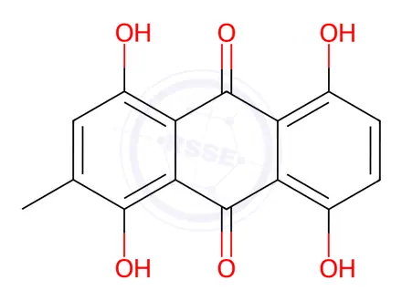 Chemical structure of Cynodontin