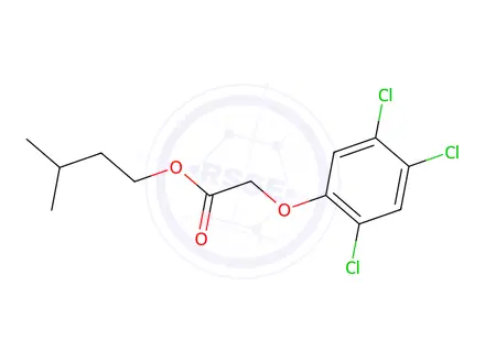 Chemical structure of 3-methylbutyl (2,4,5-trichlorophenoxy)acetate