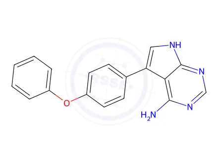 Chemical structure of Ibrutinib Impurity 7