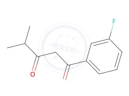 Chemical structure of 1-(3-Fluorophenyl)-4-methylpentane-1,3-dione