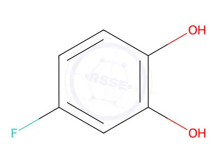 Chemical structure of 4-Fluorocatechol