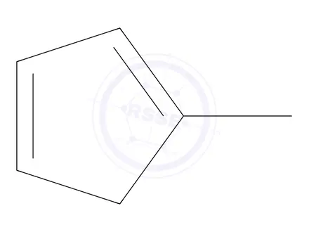 Chemical structure of 1-Methylcyclopenta-1,3-Diene