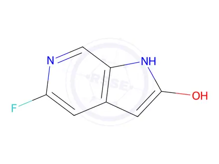 Chemical structure of 5-Fluoro-1H-pyrrolo[2,3-c]pyridin-2-ol