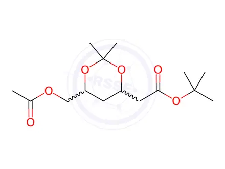 Chemical structure of Rosuvastatin D-5 Diastereomer Impurity