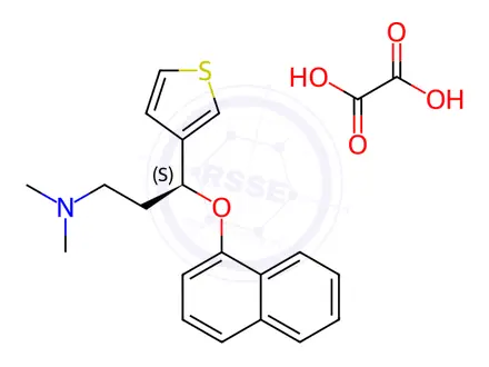 Chemical structure of Duloxetine Impurity 19(Oxalicacid)